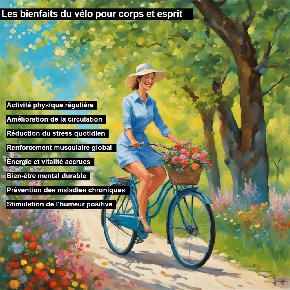 Les Bienfaits du Vélo : Santé, Mental, Bien-être et Écologie